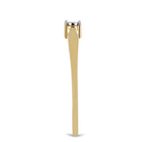 Inel din Argint 925 Placat cu Aur ( 2.34 grame ) cu Diamant Alb 0.01 Carate