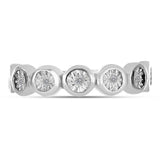 Inel din Argint 925 ( 2.42 grame ) cu Diamant Alb 0.05 Carate