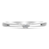 Inel din Argint 925 ( 2.03 grame ) cu Diamant Alb 0.02 Carate