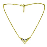 Colier din Argint 925 Placat cu Aur ( 5.36 grame ) cu Diamant Albastru 0.05 Carate