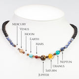 Colier din Pepită ( 25.87 grame ) cu Lapis Lazuli și Ochi de Tigru