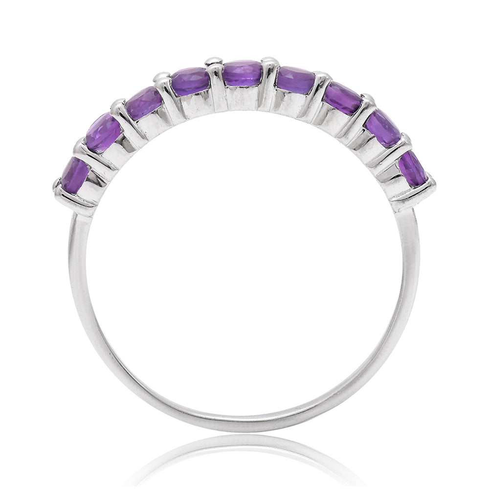 Inel din Argint 925 ( 1.7 grame ) cu Ametist Marocan 1.04 Carate