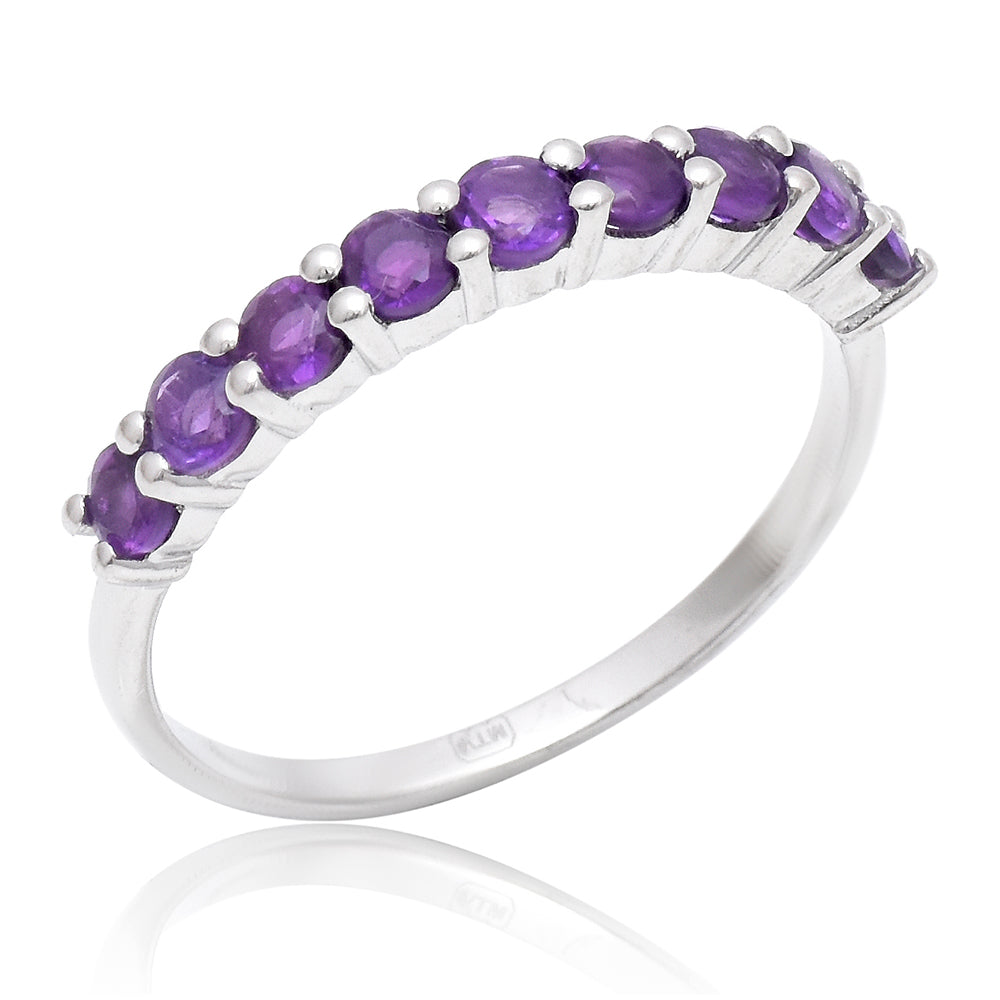 Inel din Argint 925 ( 1.7 grame ) cu Ametist Marocan 1.04 Carate