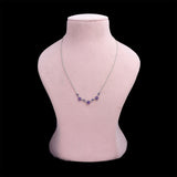Colier din Argint 925 ( 4.05 grame ) cu Ametist Marocan 0.87 Carate