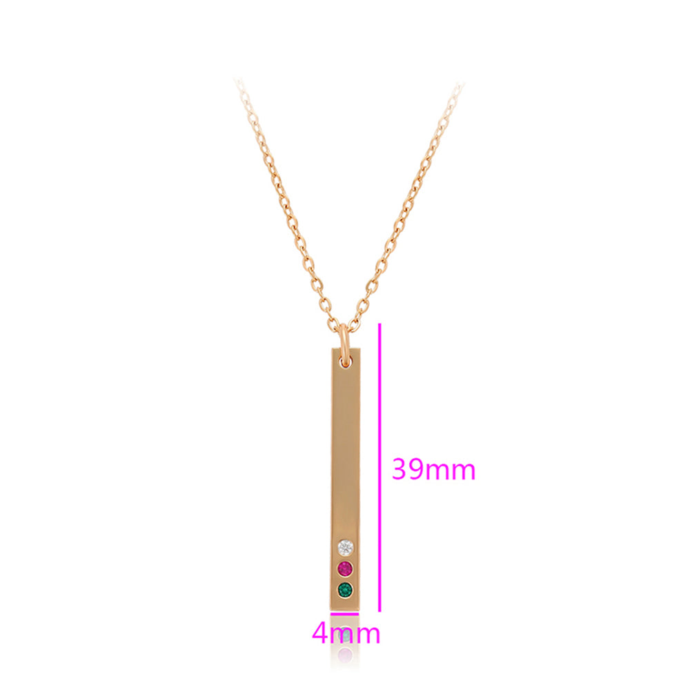 Colier din Aliaj Placat cu Aur cu Cristal Roșu Emporia® și Cristal Verde Emporia® ( Colier+Pandantiv )