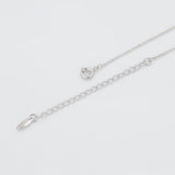Colier din Aliaj Placat cu Aur cu Cristal Albastru Emporia® și Perlă de cristal