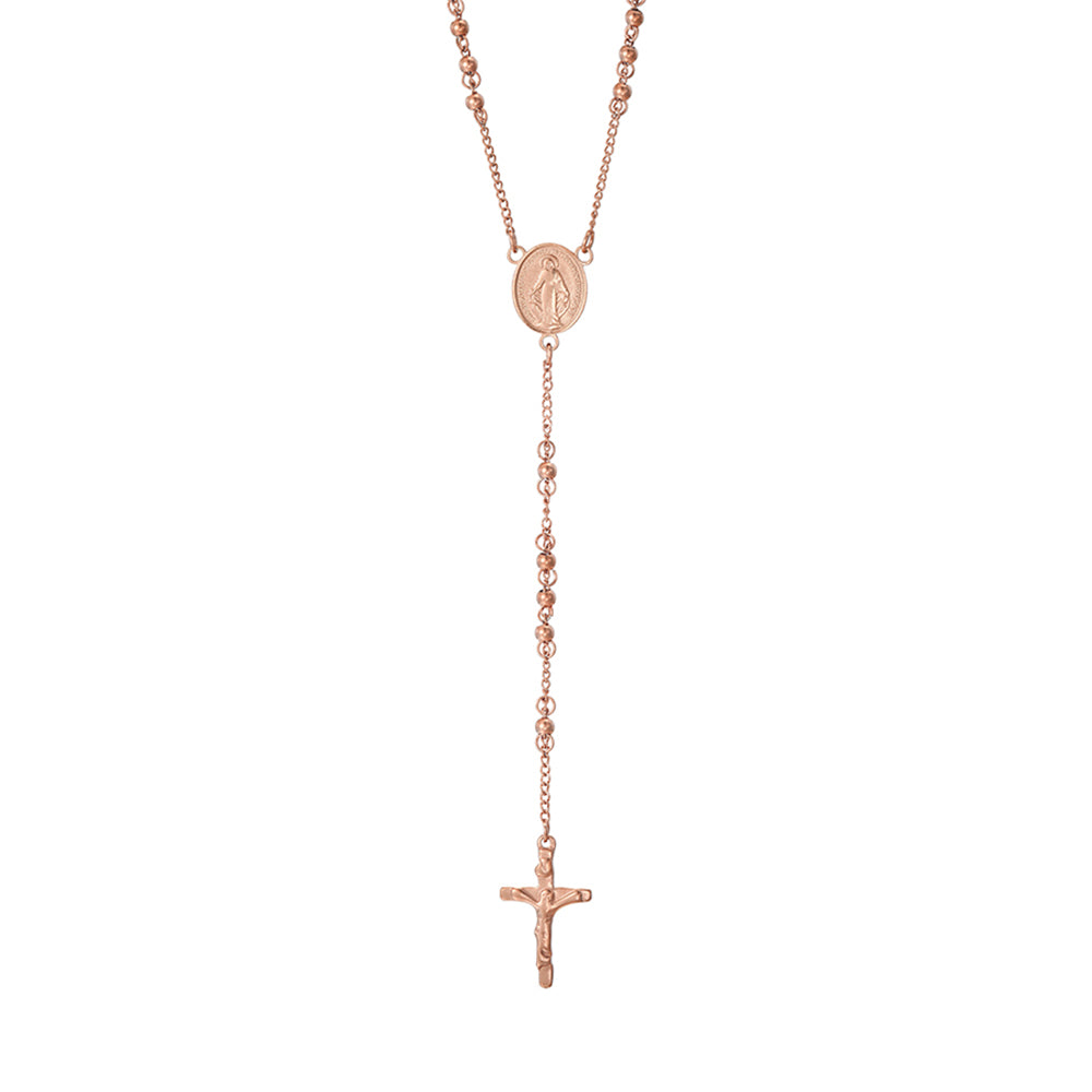 Cruce Colier din Aliaj Placat cu Aur ( Colier )