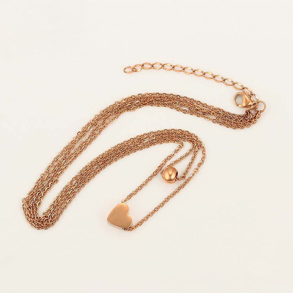 Set din Aliaj Placat cu Aur ( Colier+Brățară )