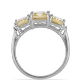 Inel din Argint 925 ( 2.78 grame ) cu Citrin Ural 3.54 Carate