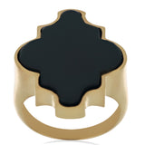 Inel din Argint 925 Placat cu Aur ( 6.07 grame ) cu Onix Negru Suwar 10.96 Carate