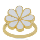 Inel din Argint 925 Placat cu Aur ( 5.12 grame ) cu Email