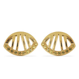 Set din Argint 925 Placat cu Aur ( 5.43 grame ) cu Citrin Ural 0.59 Carate