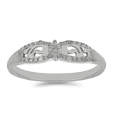Inel din Argint 925 ( 2.33 grame ) cu Diamant Alb 0.06 Carate