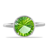 Inel din Argint 925 ( 2.75 grame ) cu Cuarț Verde 3.45 Carate