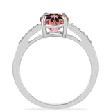 Inel din Argint 925 ( 3.39 grame ) cu Ametrin Anahi și Topaz Alb 1.96 Carate