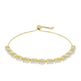 Brățară din Argint 925 Placat cu Aur ( 8.18 grame ) cu Opal Welo 3.95 Carate