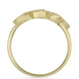 Inel din Argint 925 Placat cu Aur ( 3.32 grame ) cu Safir Rosebery Curcubeu 1.33 Carate