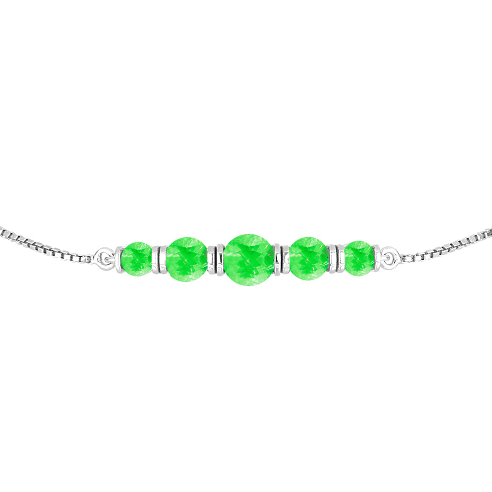 Brățară din Argint 925 ( 3.79 grame ) cu Opal Hialit 1.85 Carate