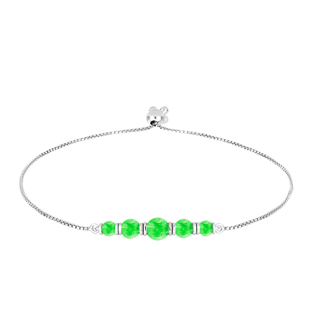 Brățară din Argint 925 ( 3.79 grame ) cu Opal Hialit 1.85 Carate