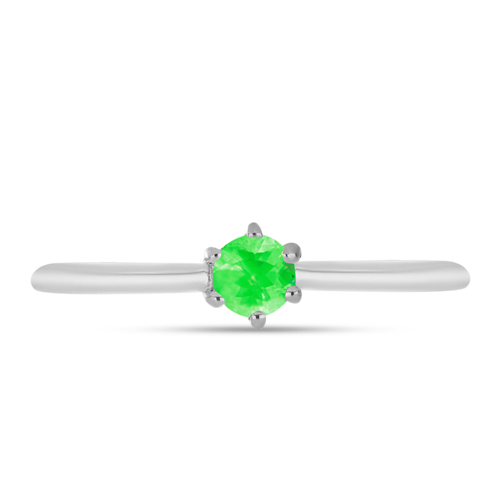 Inel din Argint 925 ( 1.35 grame ) cu Opal Hialit 0.22 Carate