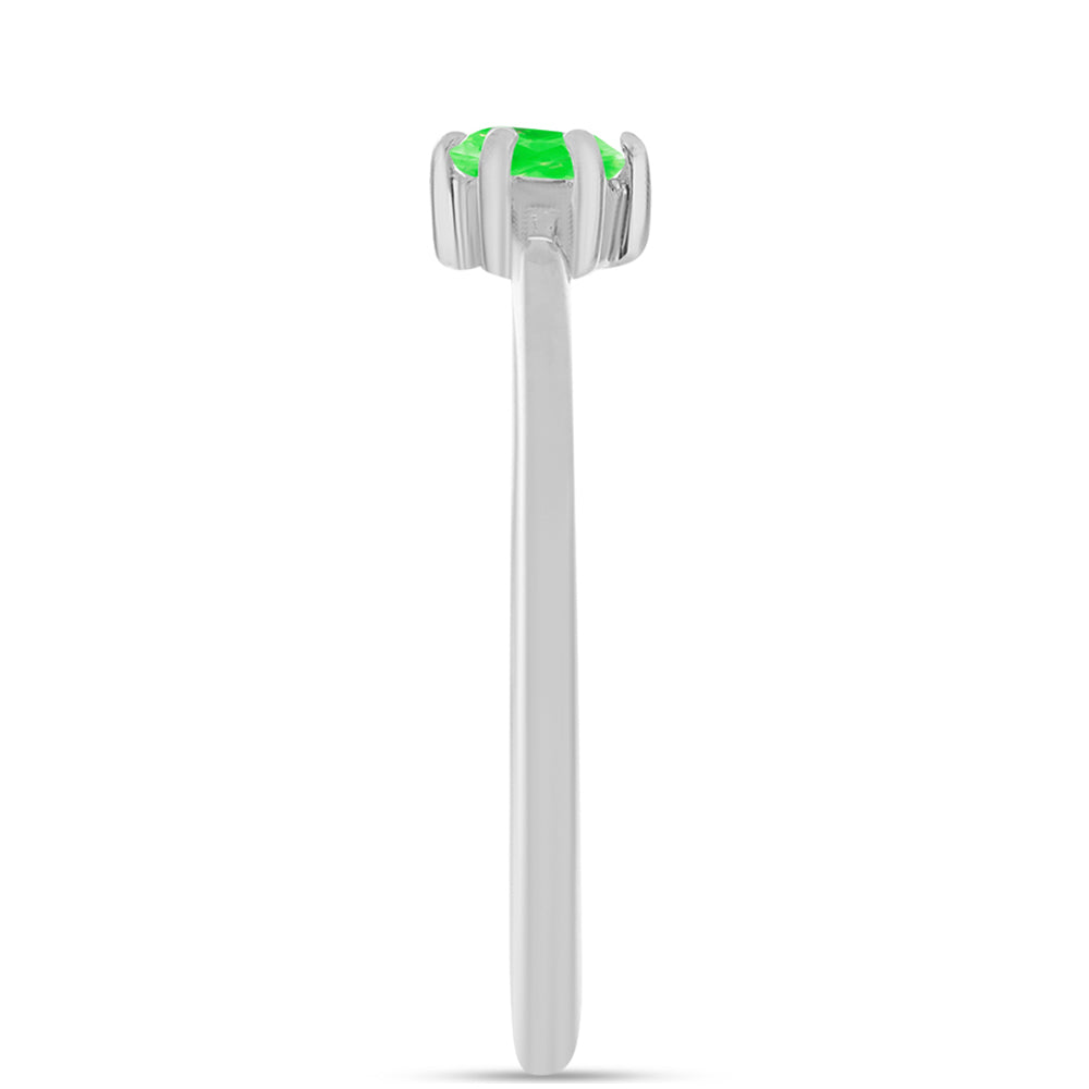 Inel din Argint 925 ( 1.35 grame ) cu Opal Hialit 0.22 Carate