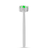 Inel din Argint 925 ( 1.35 grame ) cu Opal Hialit 0.22 Carate