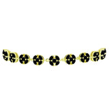 Brățară din Argint 925 Placat cu Aur ( 8.36 grame ) cu Spinel Negru 6.04 Carate