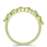 Inel din Argint 925 Placat cu Aur ( 2.41 grame ) cu Diamant Roșu 0.05 Carate