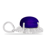 Pandantiv din Argint 925 ( 1.64 grame ) cu Jad Violet 3.9 Carate