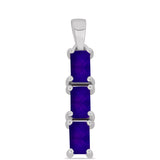 Pandantiv din Argint 925 ( 1.11 grame ) cu Jad Violet 0.89 Carate