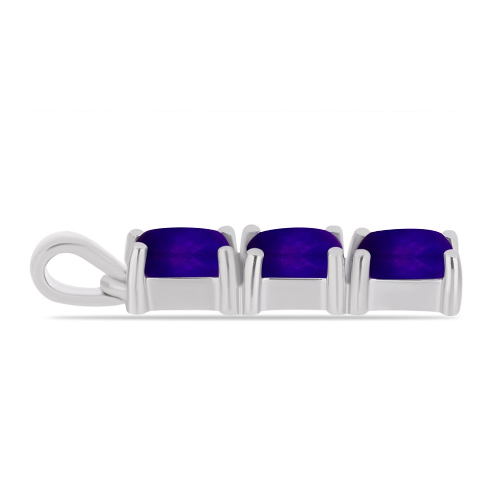 Pandantiv din Argint 925 ( 1.11 grame ) cu Jad Violet 0.89 Carate