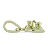 Set din Argint 925 Placat cu Aur ( 3.38 grame ) cu Diamant Violet 0.06 Carate ( Cercei+Inel+Pandantiv )