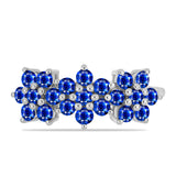 Inel din Argint 925 ( 1.64 grame ) cu Safir Albastru Australian 1.15 Carate