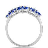 Inel din Argint 925 ( 1.64 grame ) cu Safir Albastru Australian 1.15 Carate