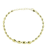 Brățară din Argint 925 Placat cu Aur ( 7.15 grame ) cu Diamant de culoarea Șampaniei și Diamant Alb 0.04 Carate