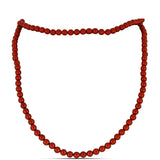 Set din Pepită ( 0.58 grame ) cu Perlă de apă dulce roșie 214.63 Carate ( Colier+Cercei+Brățară )