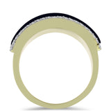 Inel din Argint 925 Placat cu Aur ( 6.78 grame ) cu Onix Negru Suwar și Topaz Alb 6.31 Carate