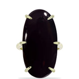 Inel din Argint 925 Placat cu Aur ( 3.15 grame ) cu Onix Negru Suwar 16.74 Carate