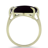 Inel din Argint 925 Placat cu Aur ( 3.15 grame ) cu Onix Negru Suwar 16.74 Carate
