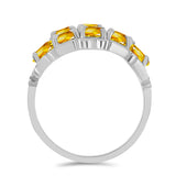 Inel din Argint 925 ( 3.91 grame ) cu Citrin Ural 2.79 Carate
