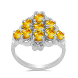 Inel din Argint 925 ( 3.91 grame ) cu Citrin Ural 2.79 Carate