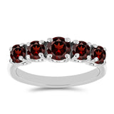 Inel din Argint 925 ( 2.44 grame ) cu Granat Barton 1.92 Carate