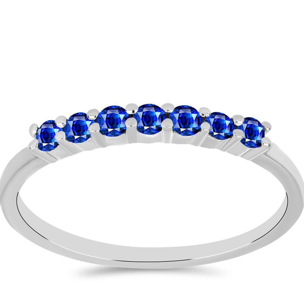 Inel din Argint 925 ( 1.15 grame ) cu Safir Albastru Australian 0.39 Carate