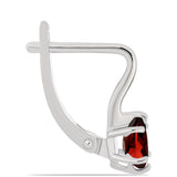 Cercei din Argint 925 ( 1.96 grame ) cu Granat Barton 0.98 Carate