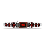 Inel din Argint 925 ( 2.19 grame ) cu Granat Barton 1.06 Carate