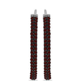 Cercei din Argint 925 ( 5.27 grame ) cu Granat Barton 1.44 Carate
