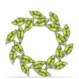 Broşă din Argint 925 ( 2.46 grame ) cu Peridot Changbai 1.87 Carate