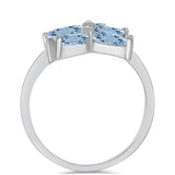 Inel din Argint 925 ( 3.5 grame ) cu Acvamarin Embu County 1.74 Carate