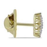 Broşă din Argint 925 Placat cu Aur ( 1.81 grame ) cu Diamant Certificat cultivat în laborator 0.47 Carate
