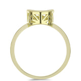 Inel din Argint 925 Placat cu Aur ( 2.52 grame ) cu Diamant Coniac 0.01 Carate